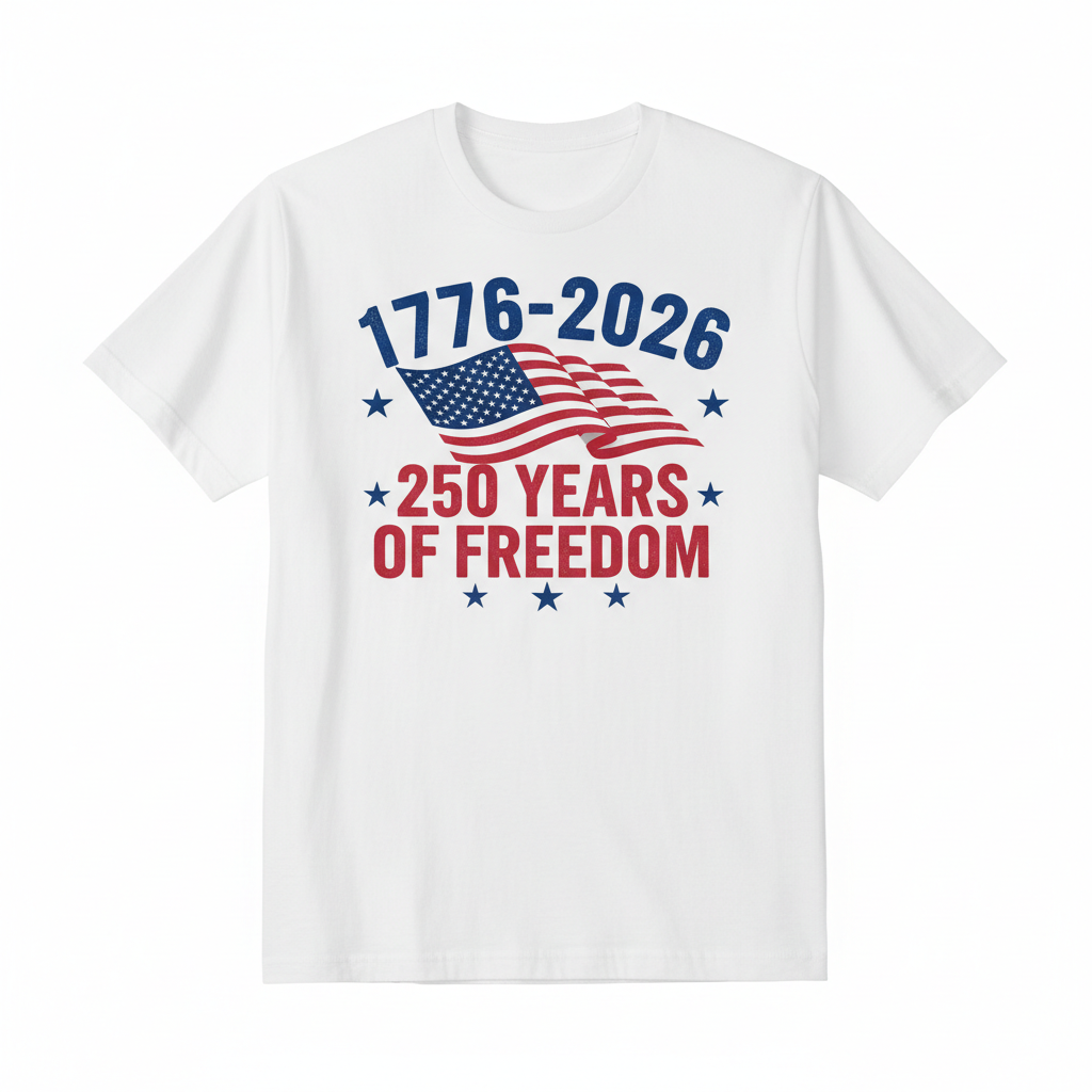 America's 250th Anniversary Independence Day Tee